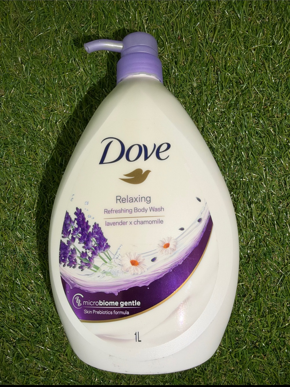 New Relaxing Lavender & Chamomile Body Wash - Purple